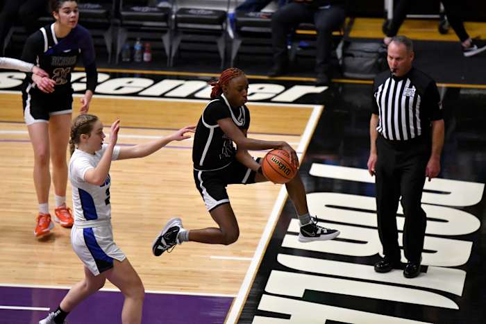 Benson South Medford girls basketball Taylor Balkom 33